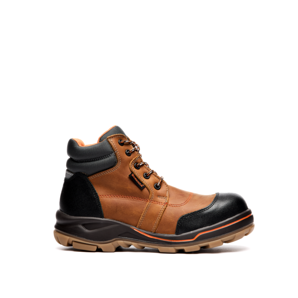 Calzado de Seguridad Borceguí 802ANTI Café Antipenetración Kevlar