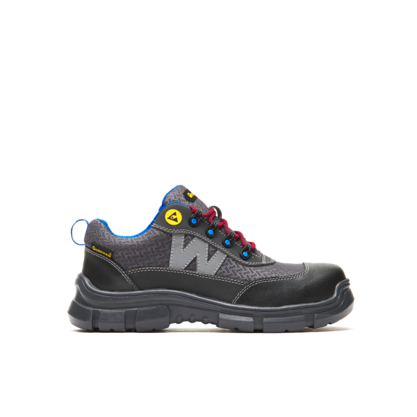 Tenis de Seguridad Choclo TRAIL ESD Gris WORKMAN®
