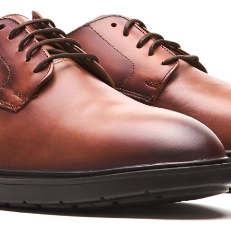 Zapato Ejecutivo De Seguridad Café Henry [punta De Acero]