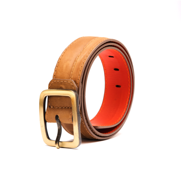 Cinturón de Piel Crazy Café Modelo Rebel 2