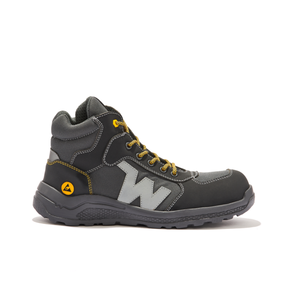 Tenis de Seguridad Borceguí 310ESD Gris WORKMAN